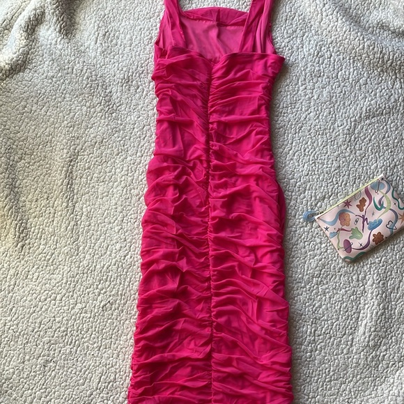 SHEIN NWT Ruched Dress - Picture 3 of 6